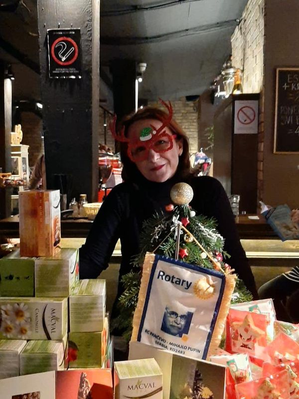 Christmas Market - Rotary Club Pančevo Mihajlo Pupin is with Belgrade…