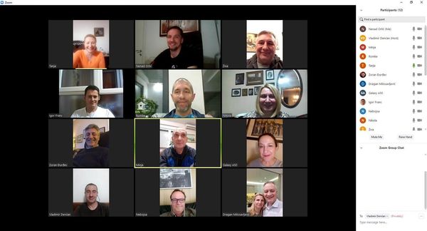 Od dana 19.marta RC Pančevo Mihajlo Pupin na online sastancima
