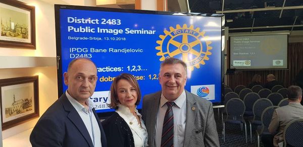 Distriktni skup 13.10.2018. Serija odlicnih predavanja o Rotary fondaciji…