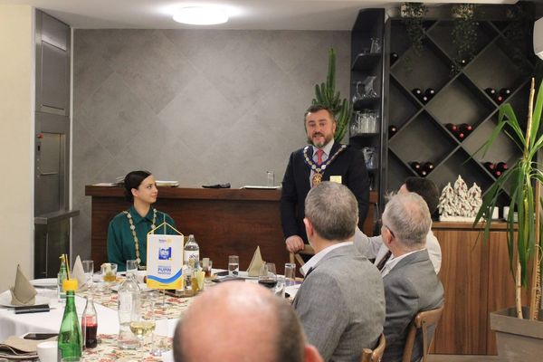 Zvanična poseta guvernera Veliše Stamatovića klubu