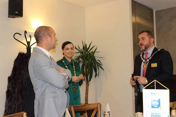Zvanična poseta guvernera Veliše Stamatovića klubu