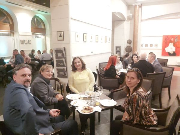 Sonja Jovović, sekretar, i Dragan Milosavljević, članovi našeg kluba…