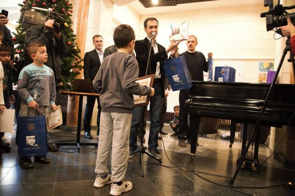 Svečano otvaranje izložbe najboljih dečjih radova 2014.