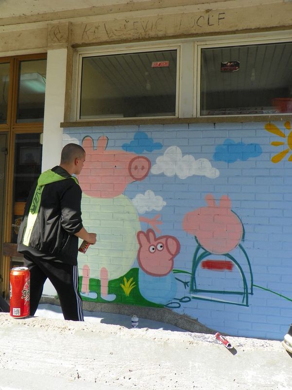 Akcija RC „Pančevo, Mihajlo Pupin„ - uređenje vrtića „Bubamara„ 27.04.2014Uređenje vrtića „Bubamara„ 27.04.2014