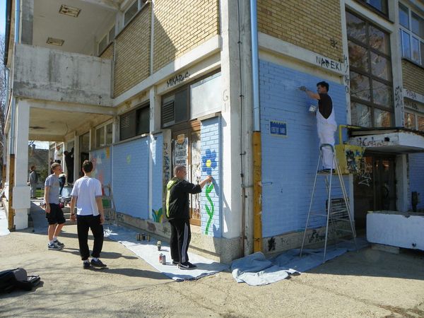 Akcija RC „Pančevo, Mihajlo Pupin„ - uređenje vrtića „Bubamara„ 27.04.2014