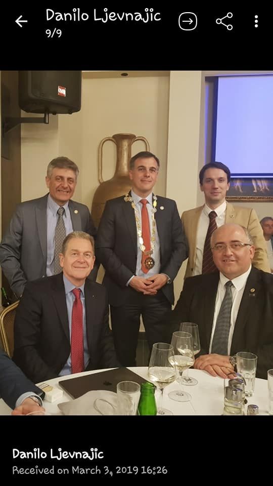 Uspešno predavanje Hrvoja Kenfelja DGN Districta 1913 - Novi ritam - Rotary…
