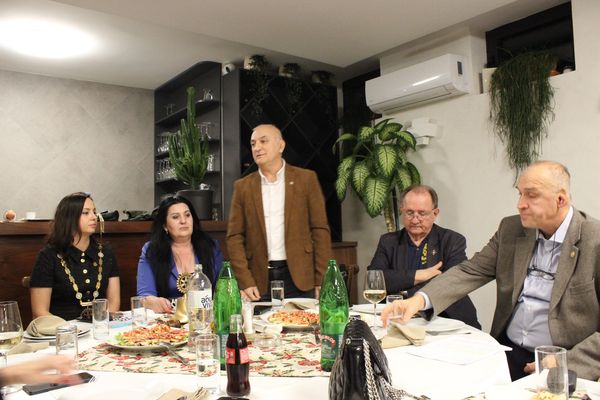 Zajedničkom sastanku klubova Rotary club "Mihajlo Pupin" , Rotary Club…